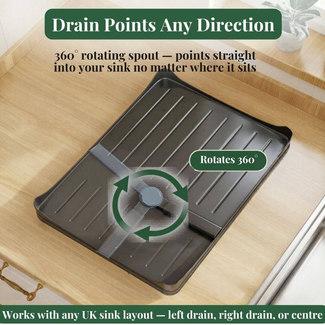 The Worktop Drainer™ | Adjustable Over-Sink Dish Rack