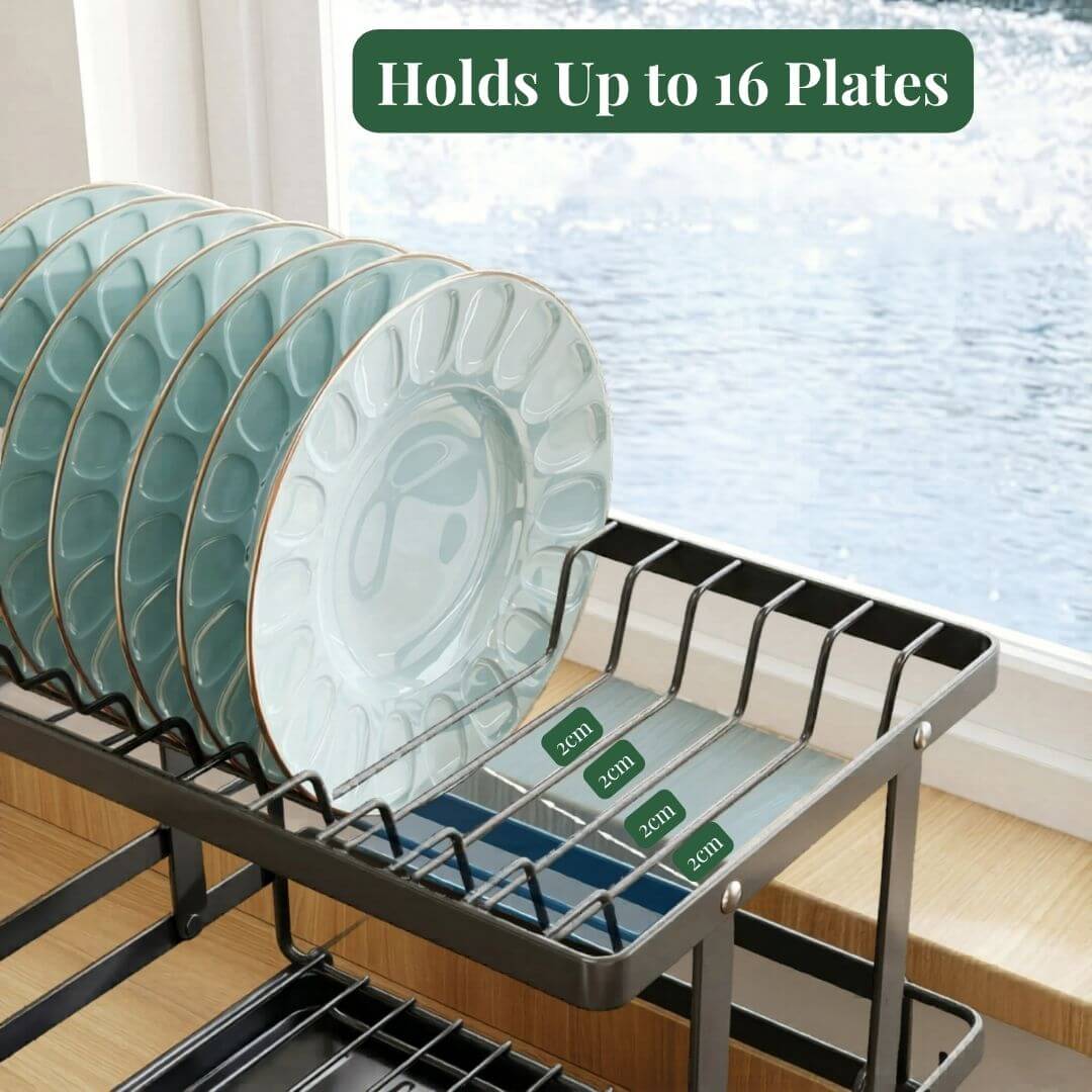 The Worktop Drainer™ | Adjustable Over-Sink Dish Rack