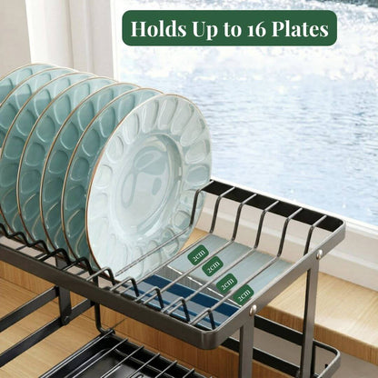 The Worktop Drainer™ | Adjustable Over-Sink Dish Rack