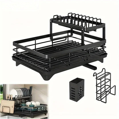 The Worktop Drainer™ | Over-Sink Dish Rack — Fixed